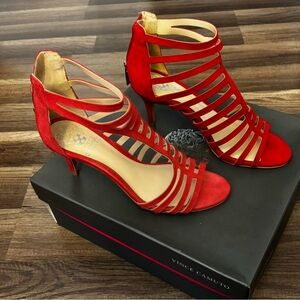 Vince Camuto Scarlet Strappy Heels
